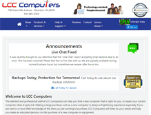Tablet Screenshot of lcccorp.com